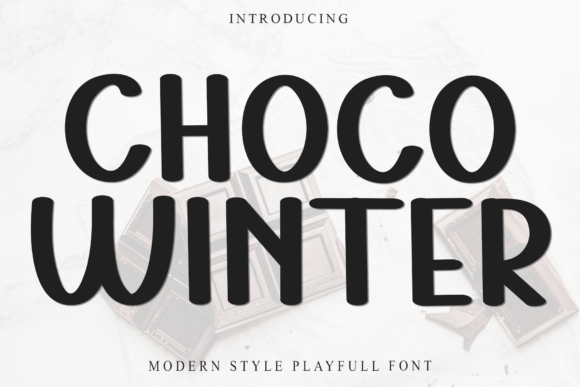 Choco Winter Font for Web Design