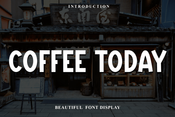 Coffee Today Font for Business