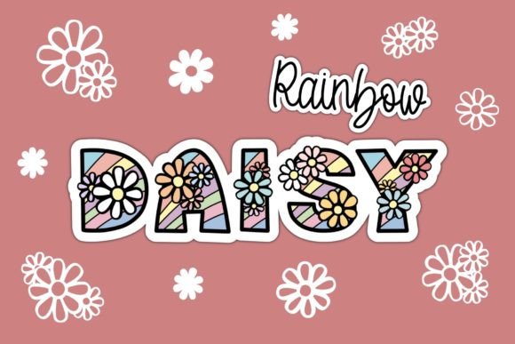 Daisy Rainbow: A Creative Font for Playful Projects