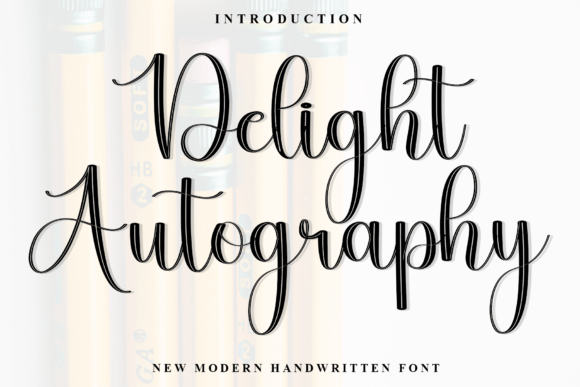 Delight Autography Font Review
