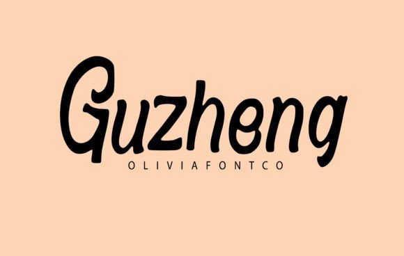 Guzheng: A Sweet Handwritten Font for Business