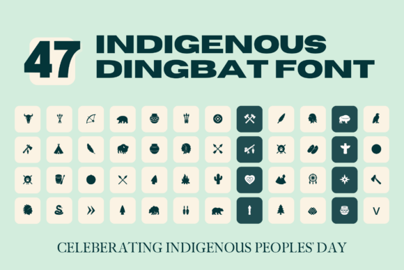 Indigenousdingbats Regular Font
