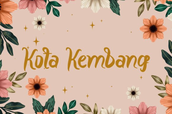 Kota Kembang Font for Web Design