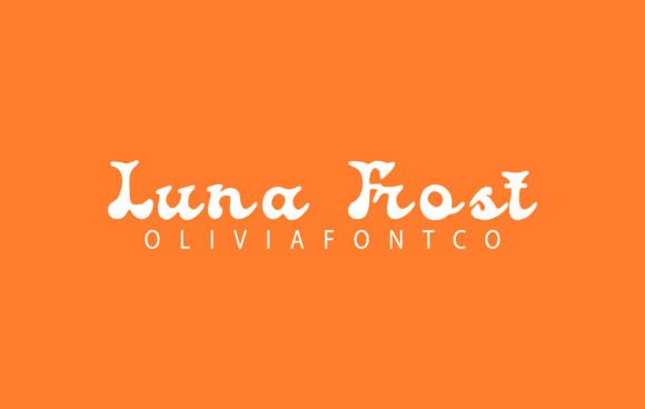 Luna Frost: A Friendly Serif Font