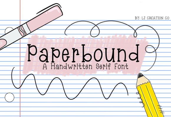 Paperbound: A Cozy Serif for Creative Projects