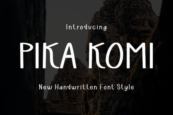 Pika Komi: A Friendly Font for Your Business