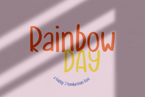 Rainbow Day Font: Playful Typography for Creative Projects