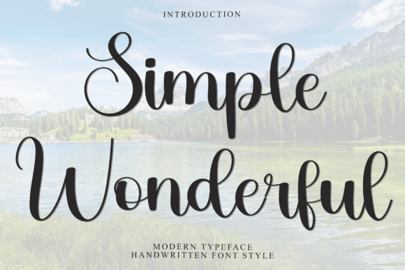 Simple Wonderful Font Review