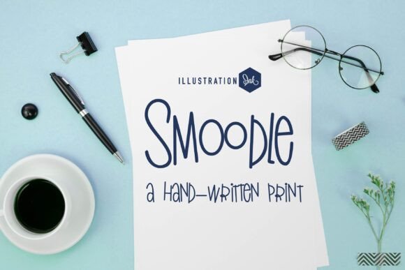 Smoodle: A Friendly Handwritten Font