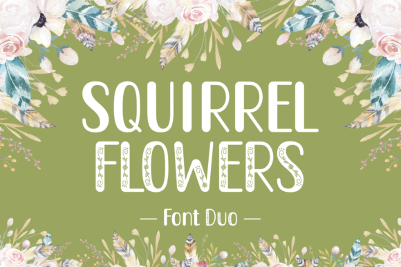 Squirrel Duo Font for Web Design