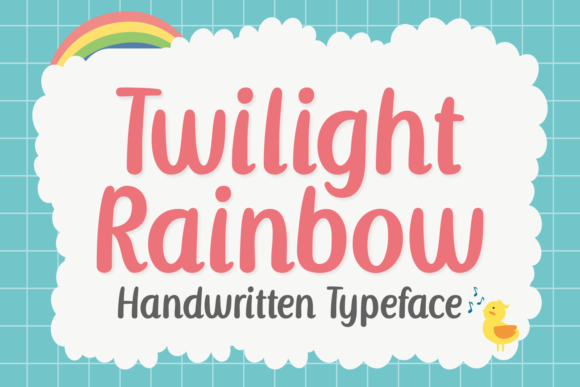 Twilight Rainbow: A Font for Creative Campaigns