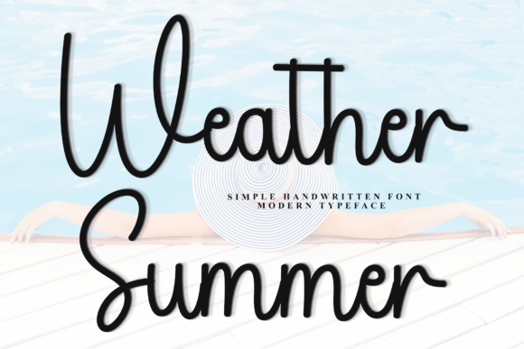 Weather Summer Font Review