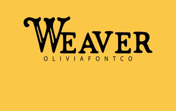 Weaver: A Sweet Serif for Creative Projects